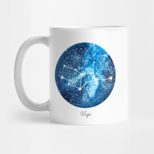 Virgo Constellation | Star Sign | Watercolor Mug
